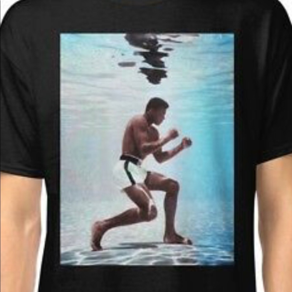 Vintage Muhammad Ali Boxer Black T-Shirt